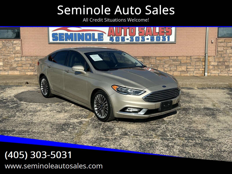 2018 Ford Fusion Titanium's photo
