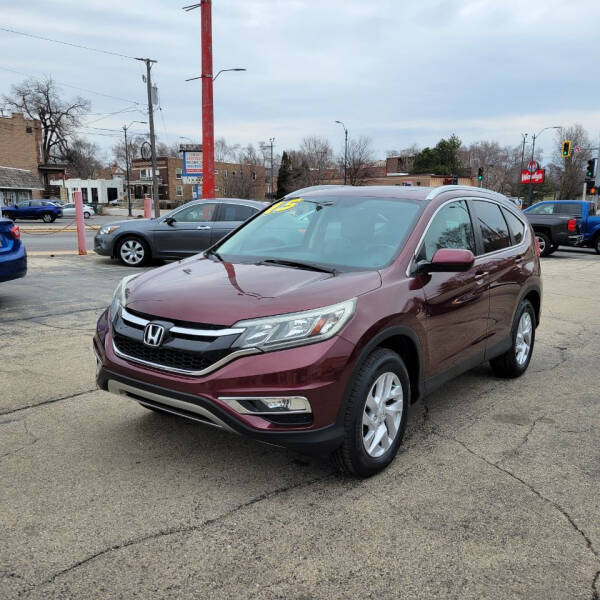 2015 Honda CR-V for sale at Bibian Brothers Auto Sales & Service in Joliet IL
