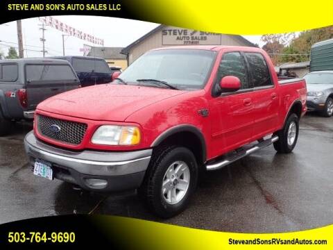 2003 Ford F-150 for sale at Steve & Sons Auto Sales 3 in Milwaukee OR