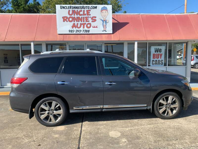 2013 Nissan Pathfinder for sale at Uncle Ronnie's Auto LLC in Houma LA