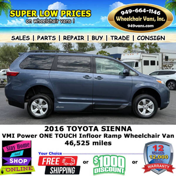 2016 Toyota Sienna LE Mobility 7-Passenger