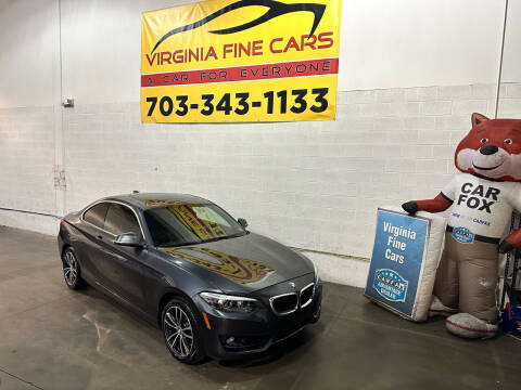 2018 BMW 2 Series for sale at Virginia Fine Cars in Chantilly VA