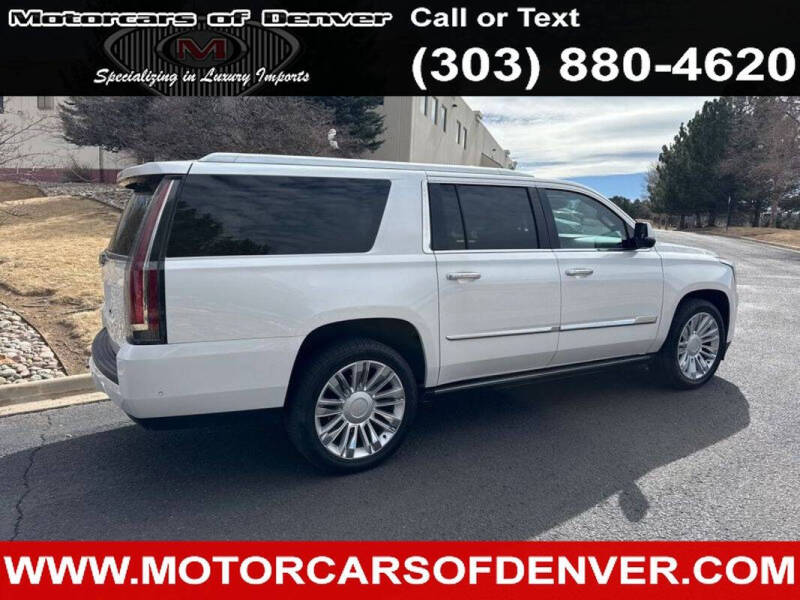 2018 Cadillac Escalade ESV Platinum