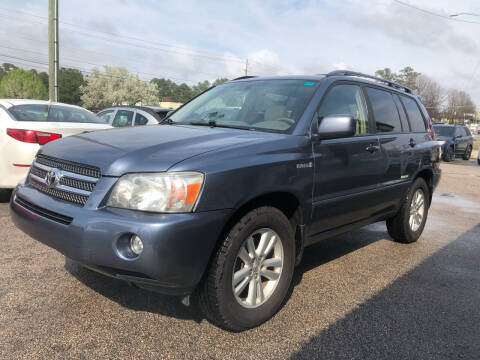 2007 Toyota Highlander Hybrid for sale at All Star Auto Sales of Raleigh Inc. in Raleigh NC