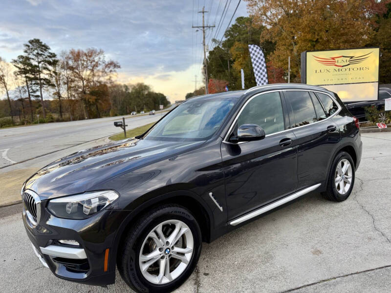 2019 BMW X3 sDrive30i