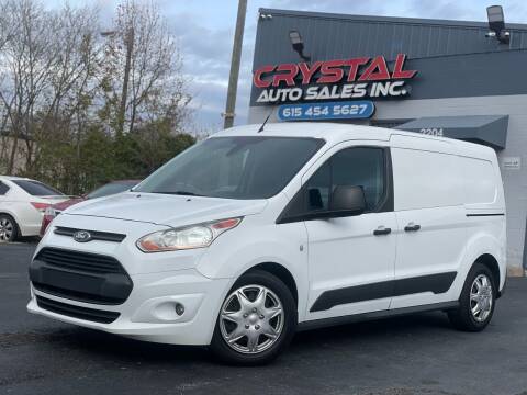 2016 Ford Transit Connect for sale at Crystal Auto Sales Inc in Nashville TN