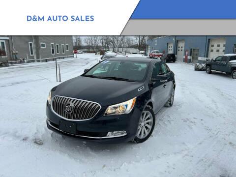 2016 Buick LaCrosse for sale at D&M AUTO SALES in West Seneca NY