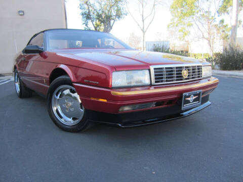 1993 Cadillac Allante for sale at ORANGE COUNTY AUTO WHOLESALE in Irvine CA