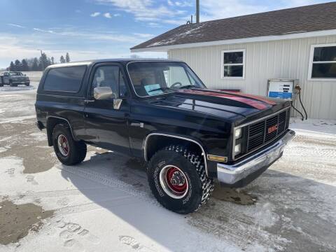 1987 GMC Jimmy for sale at B & B Auto Sales in Brookings SD