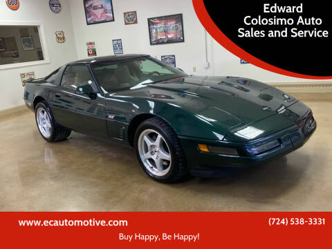 1995 Chevrolet Corvette for sale at Edward Colosimo Auto Sales and Service in Evans City PA