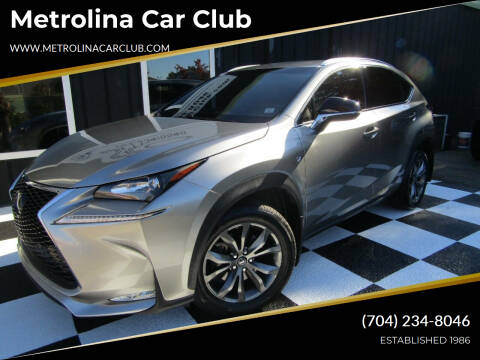 2017 Lexus NX 200t for sale at Metrolina Car Club in Stallings NC