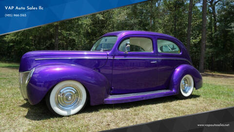 1940 Ford Deluxe for sale at VAP Auto Sales llc in Franklinton LA