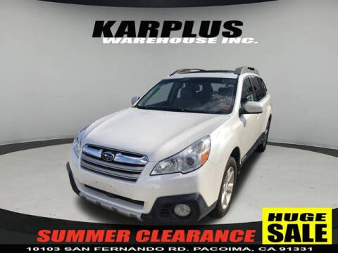 2013 Subaru Outback for sale at Karplus Warehouse in Pacoima CA