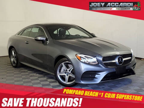 2019 Mercedes-Benz E-Class for sale at PHIL SMITH AUTOMOTIVE GROUP - Joey Accardi Chrysler Dodge Jeep Ram in Pompano Beach FL