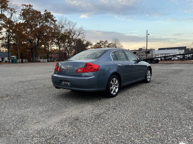 2006 INFINITI G35 for sale at Kanar Auto Sales LLC in Springfield, MA