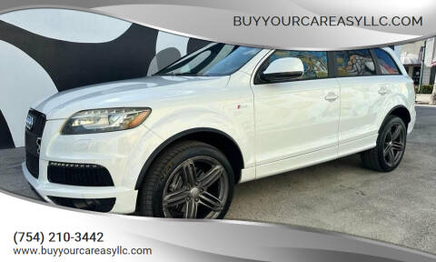 2013 Audi Q7 for sale at BuyYourCarEasyllc.com in Hollywood FL