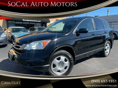 2011 Honda CR-V for sale at SoCal Auto Motors in Costa Mesa CA