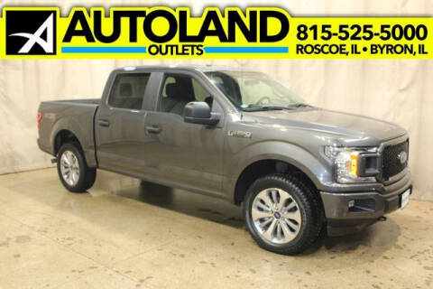 2018 Ford F-150 for sale at AutoLand Outlets Inc in Roscoe IL