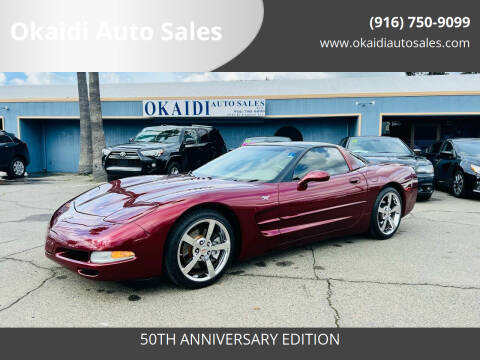 2003 Chevrolet Corvette for sale at Okaidi Auto Sales in Sacramento CA