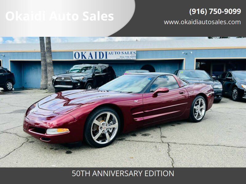 2003 Chevrolet Corvette for sale at Okaidi Auto Sales in Sacramento CA
