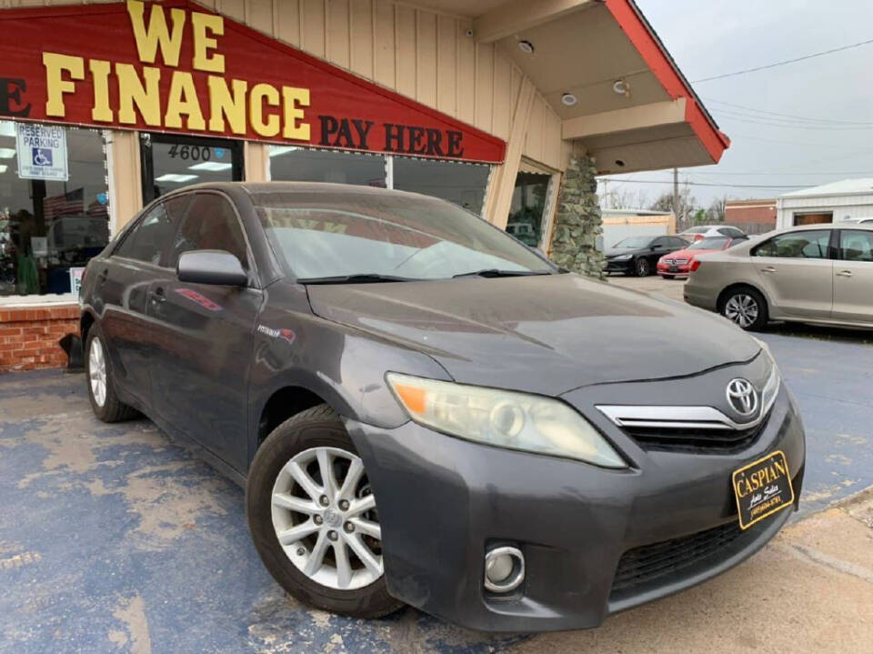 2011 Toyota Camry Hybrid for sale at Caspian Auto Sales in Oklahoma City, OK