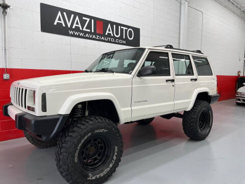 2000 Jeep Cherokee for sale at AVAZI AUTO GROUP LLC in Gaithersburg MD