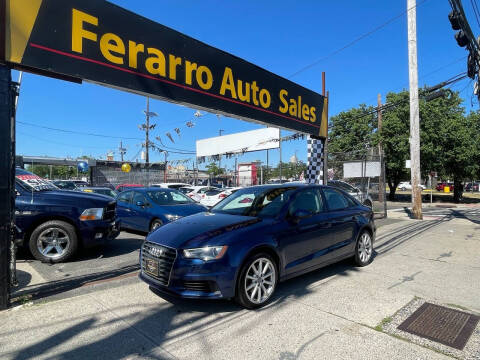 2016 Audi A3 for sale at Ferarro Auto Sales in Jersey City NJ
