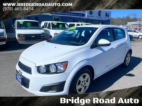 2013 Chevrolet Sonic for sale at Bridge Road Auto in Salisbury MA