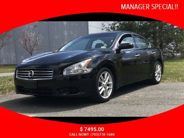 2011 Nissan Maxima for sale at SEIZED LUXURY VEHICLES LLC in Sterling VA