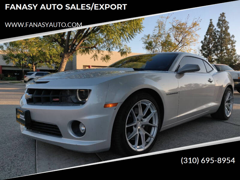 2013 Chevrolet Camaro for sale at FANASY AUTO SALES/EXPORT in Yorba Linda CA