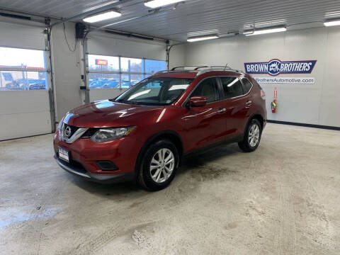 2015 Nissan Rogue for sale at Brown Brothers Automotive Sales And Service LLC in Hudson Falls NY