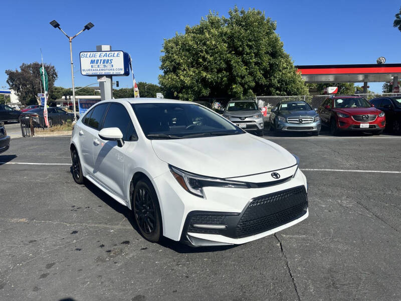 Used 2023 Toyota Corolla LE with VIN JTDBCMFE2P3007986 for sale in Fremont, CA