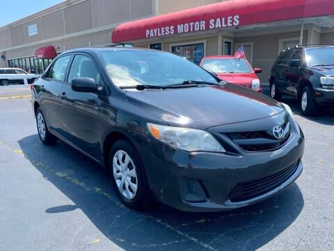 2013 Toyota Corolla for sale at Payless Motor Sales LLC in Burlington NC