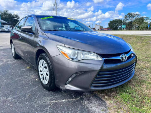 2017 Toyota Camry for sale at Palm Bay Motors in Palm Bay FL