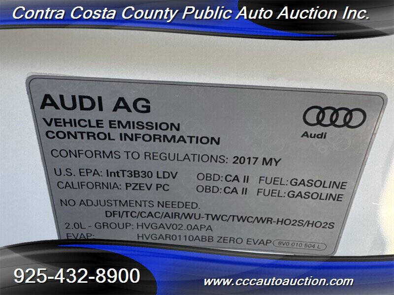 2017 Audi A3 2.0T quattro Premium