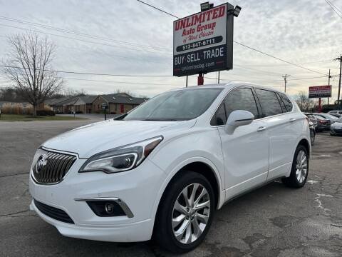 2017 Buick Envision for sale at Unlimited Auto Group in West Chester OH