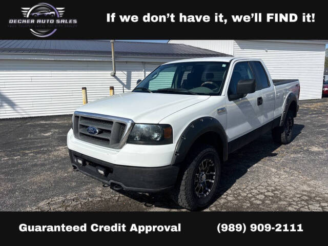 2007 Ford F-150 for sale at DECKER AUTO SALES in Bay City, MI