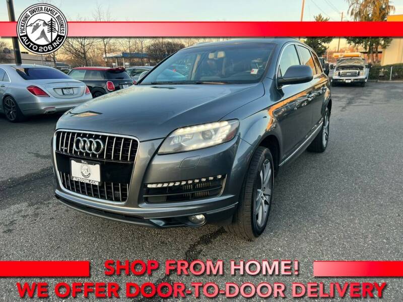 2014 Audi Q7 for sale at Auto 206, Inc. in Kent WA