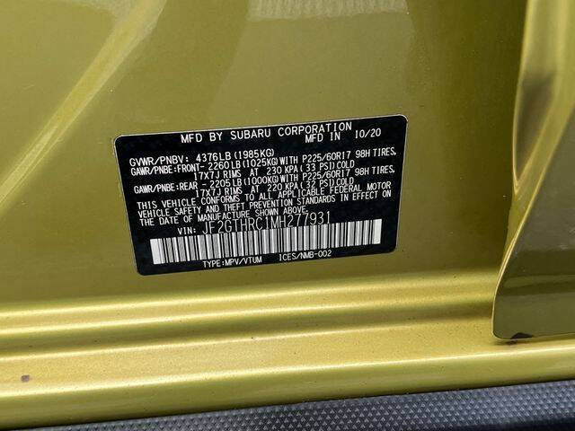 2021 Subaru Crosstrek Sport