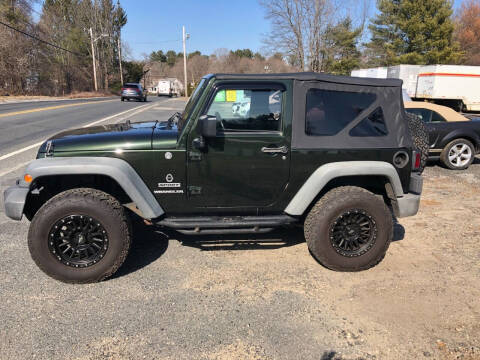 2011 Jeep Wrangler for sale at Perrys Auto Sales & SVC in Northbridge MA