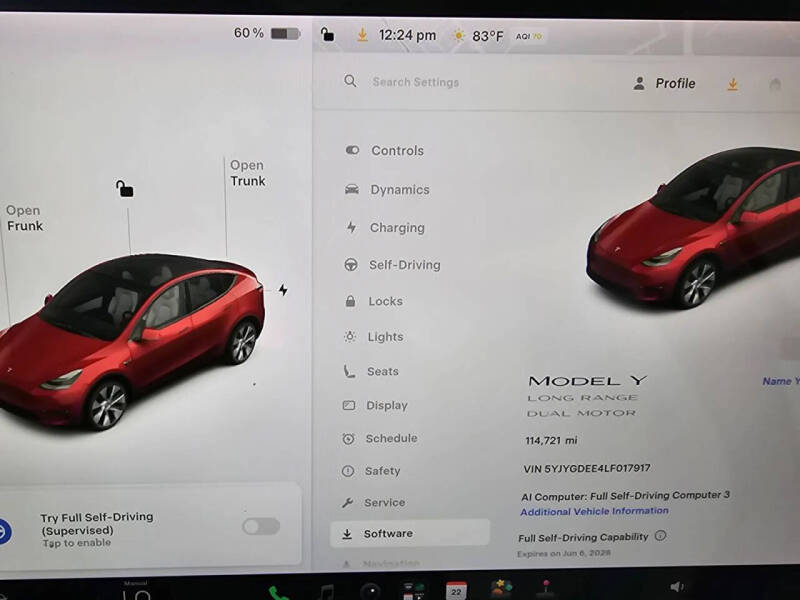 2020 Tesla Model Y Long Range