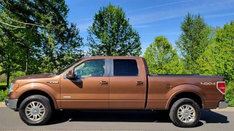 2012 Ford F-150 for sale at CLEAR CHOICE AUTOMOTIVE in Milwaukie OR