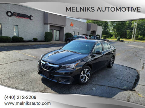 2021 Subaru Legacy for sale at Melniks Automotive in Berea OH