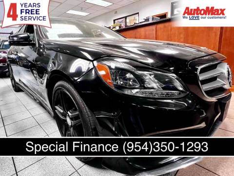 2014 Mercedes-Benz E-Class for sale at Auto Max in Hollywood FL