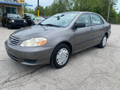 2003 Toyota Corolla for sale at Xtreme Auto Mart LLC in Kansas City MO