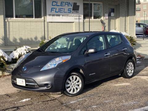 2013 Nissan LEAF for sale at Clean Fuels Utah - SLC in Salt Lake City UT