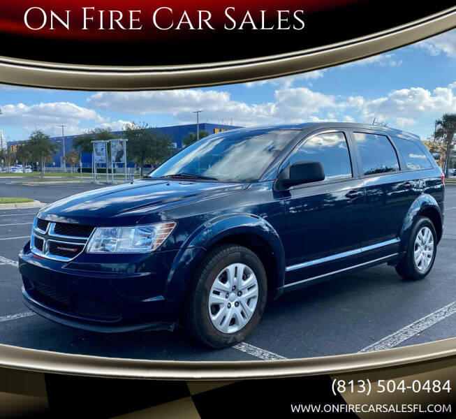 2014 Dodge Journey for sale at On Fire Car Sales in Tampa FL