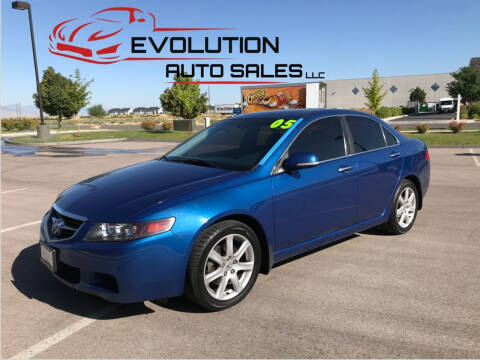 2005 Acura TSX for sale at Evolution Auto Sales LLC in Springville UT