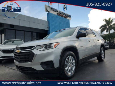 2020 Chevrolet Traverse for sale at Tech Auto Sales in Hialeah FL