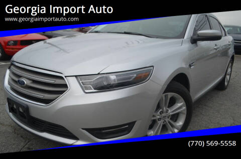 2016 Ford Taurus for sale at Georgia Import Auto in Alpharetta GA
